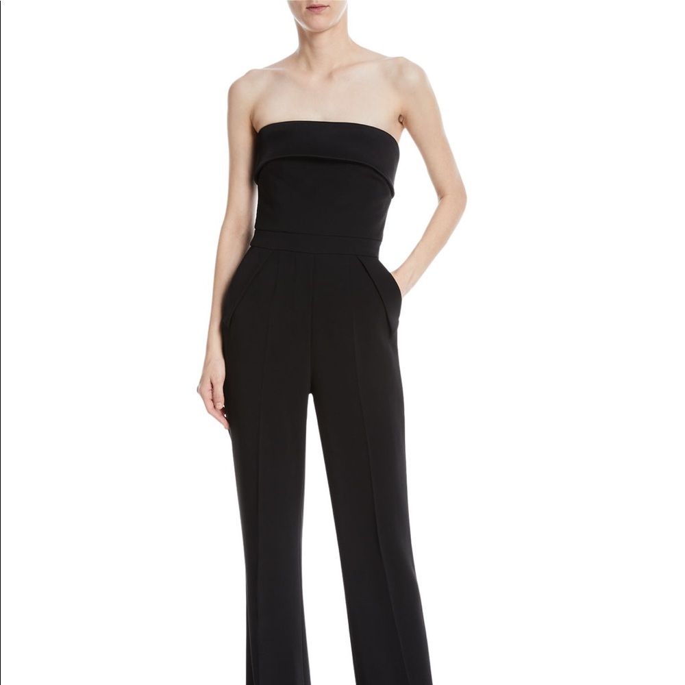 Elie Saab Jumpsuit Black wideleg